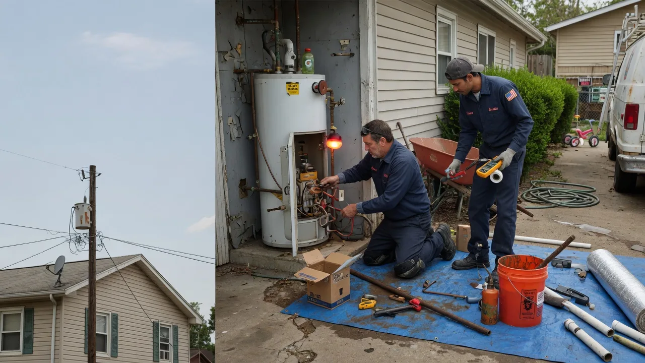 Leak Detection in Farmland, IN near me
